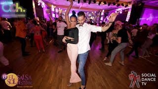 Panagiotis Aglamisis & Bersy Cortez - social dancing @ El Sol Warsaw Salsa Festival 2019