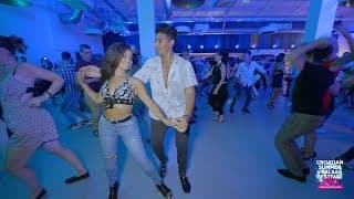Myrto Misyri & Myrto Misyri - social dancing @ Croatian Summer Salsa Festival 2021