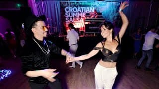 Elena Badzym & Elena Badzym - social dancing @ Croatian Summer Salsa Festival 2019