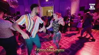 Martina Gojkošek & Martina Gojkosek - social dancing @ Vienna Salsa Congress 2019