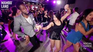 Tamba Salsache Hissirou & Izadora Campos - social dancing @ Mamboland Milano 2019