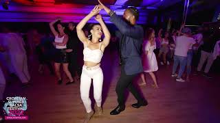 Myrto Misyri & Myrto Misyri - social dancing @ Croatian Summer Salsa Festival 2022