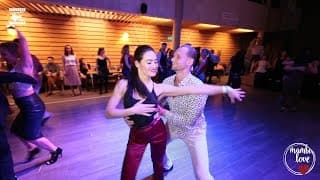 Olesya Petrova & Alexandr Frolov - social dancing @ Mambolove