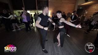 Andrey Bryukhovskikh and Olesya Petrova Salsa Dancing at Mambolove, Sun 23.02.2020