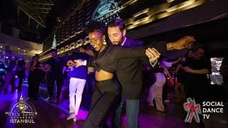 Noémie La Tomasa & Noemie La Tomasa - social dancing @ Istanbul World Dance Congress 2025
