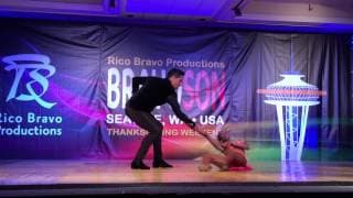 Sergio Jasso & Bianca Chapman At  9th Annual Seattle Salsa Congress 2014