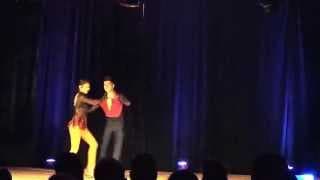 Tony and Gracie Flores Debut Routine at the LA BKS Festival 2014
