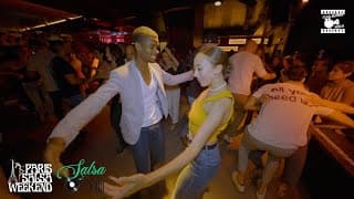 Marion Philippe & Marion Philippe - social dancing @ Paris Salsa Weekend 2021