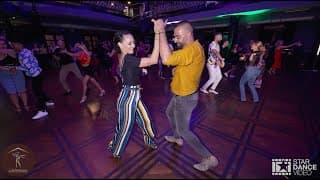 Natasha Chumakova & Natasha Chumakova - social dancing @ Back 2 Mambo @ Prague 2022