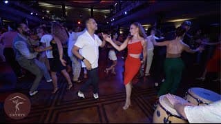 Ouissam Gouni & Martina Gojkosek - social dancing @ Back 2 Mambo @ Prague 2023