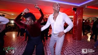 Patrick Rosheuvel & Noémie La Tomasa - social dancing @ SalsaO Sulli Bastille