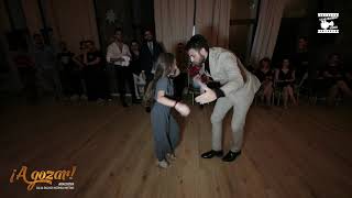 Panagiotis Aglamisis & Marco Ferrigno & Martina - social dancing @ A Gozar Arachova Salsa Bachata Meeting 2019