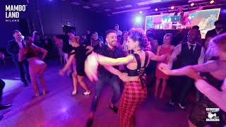 Elena Badzym & Elena Badzym - social dancing @ Mamboland Milano 2019