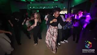 Noémie La Tomasa & Noemie La Tomasa - social dancing @ World Stars Salsa Festival 2023