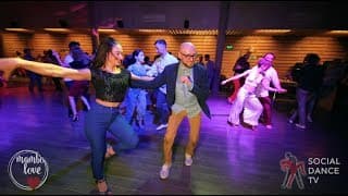 Anton Arzamastsev and Olesya Petrova Salsa Dancing at Moscow MamboMania weekend, Saturday 27.10.2018