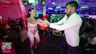 Myrto Misyri & Myrto Misyri - social dancing @ Croatian Summer Salsa Festival 2021