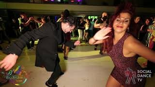 Sara Milán & Sara Milan - social dancing @ World Stars Salsa Festival 2018