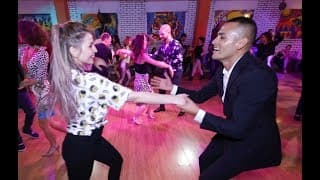 Adolfo Indacochea & Tatyana - Salsa social dancing | Rostov For Fun Fest 2019