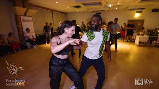 Onassaka Hsp & Julie Gallet - social dancing @ Paris salsa marathON2