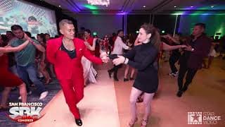 Adolfo Indacochea & Andreanne Dion - social dancing @ San Francisco Sbk Congress 2022