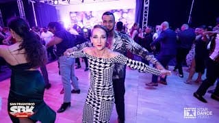 Ernesto Bulnes and Denisse Cambria ~ salsa social dancing @ San Francisco SBK Congress 2023