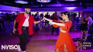 Michelle Morales & Michelle Morales - social dancing @ New York International Salsa Congress 2023