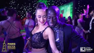 Mouaze Konaté & Michelle Yollina - social dancing @ Paris International Salsa Congress 2023
