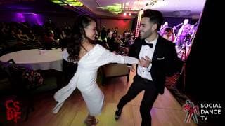 Karel Flores & Karel Flores - social dancing @ Chicago Salsa \u0026 Bachata Festival 2019
