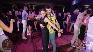 Natasha Chumakova & Natasha Chumakova - social dancing @ Back 2 Mambo @ Prague 2023