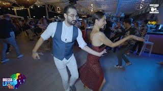 Elena Badzym & Elena Badzym - social dancing @ Odessa Latin Fest 2021