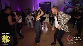Salsa social dancing by Jariel Garcia & Michelle Morales at the New York SBKZ Congress 2024