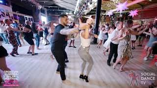 Ernesto Bulnes & Nera Kraljevic - social dancing @ Croatian Summer Salsa Festival 2019