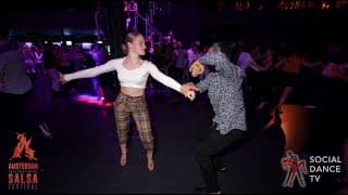 Victor Ortega & Steffi de Leeuw - Salsa social dancing | Amsterdam International Salsa Festival 2019
