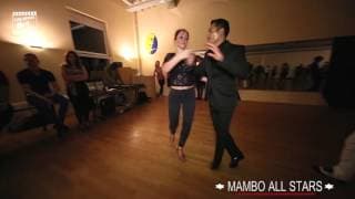 Adolfo Indacochea & Julia - social dancing @ Mambo All Stars Essen Germany