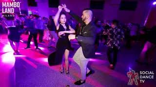 Ernesto Bulnes & Elena Badzym - social dancing @ Mamboland Milano 2019