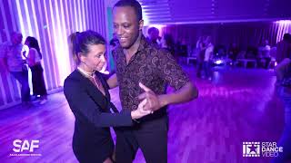 Mark-Anthony Sheppard & Val Levenez | social dancing @ Salsa Addicted Festival