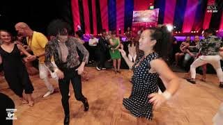 Eloy J Rojas & Camilla Lundqvist - social dancing @ Berlin Salsa Congress 2019