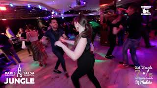 Ouissam Gouni & Cristel Sal Broco - social dancing @ Paris International Salsa Congress 2019
