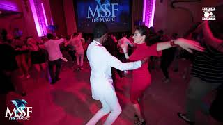 Tamba Salsache Hissirou & Elena Badzym - social dancing @ Magic Slovenian Salsa Festival 2020