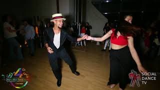 Eddie Torres Jr. & Daniela - Salsa social dancing | 4th World Stars Salsa Festival