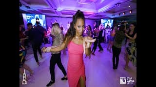 Bersy Cortez & Bersy Cortez - social dancing @ Paris International Salsa Congress 2022
