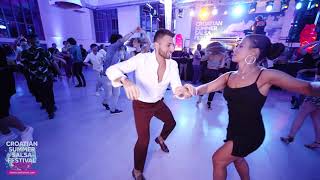 Myrto Misyri & Myrto Misyri - social dancing @ Croatian Summer Salsa Festival 2021