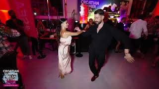 Myrto Misyri & Super Mario & Myrto Misyri - social dancing @ Croatian Summer Salsa Festival 2021