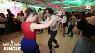 Eloy J Rojas & Nerea Perez Rincon - social dancing @ Paris International Salsa Congress 2019