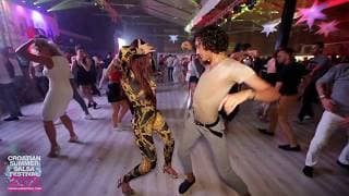 Eloy J Rojas & Emanuela Iafrate - social dancing @ Croatian Summer Salsa Festival 2019