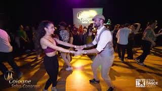 Diego Avendaño Ibarra & Ece Buse Demiray ~ social dancing @ Cologne Salsa Congress 2023