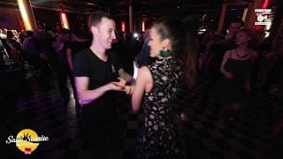 Yegor Kozlov & Marie Cazorla - social dancing @ Salsa Sunrise Brussels