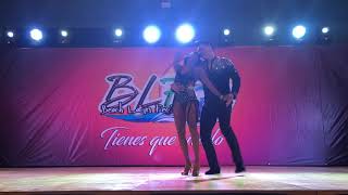Sergio Jasso y Bianca Chapman en Beach Latin Fest