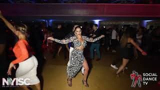 Shani Talmor & Jorge - social dancing @ New York International Salsa Congress 2023