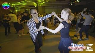 Martina Gojkošek & Martina Gojkosek - social dancing @ Istanbul Social Dance Marathon 2020